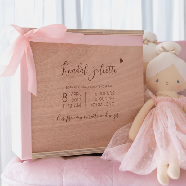 Baby Personalised Keepsake Box